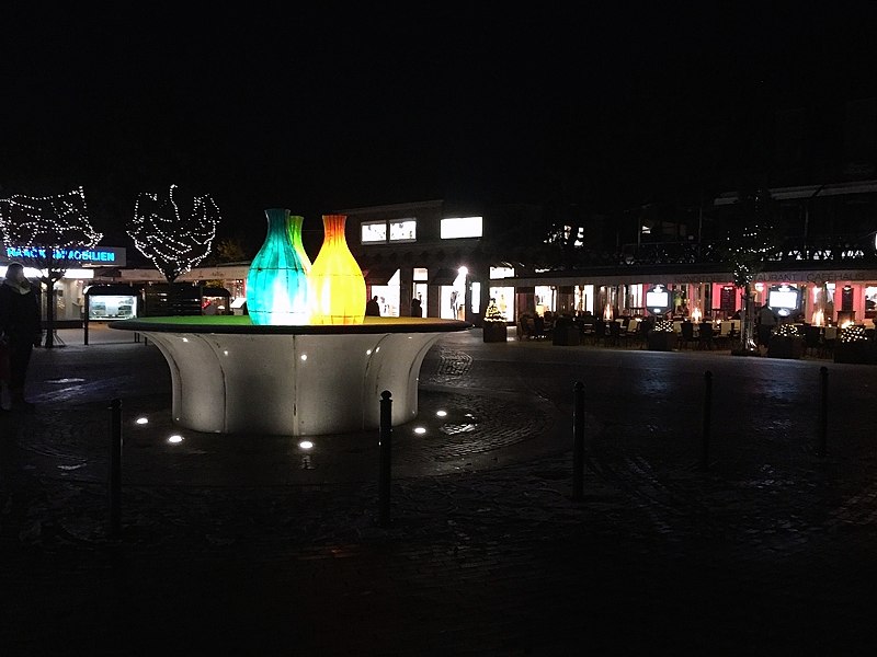 Timmendorfer Platz zur Weihnachtszeit